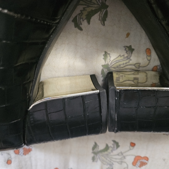 Liz Claiborne Womens Matching Block Heel Pumps - Picture 6 of 8